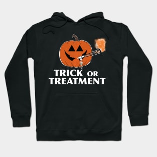 Trick or treatment respiratory therapist pumpkin design Hoodie